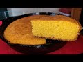 How to make Southern Cast Iron Skillet Cornbread