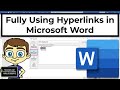 How to Insert Hyperlinks into Microsoft Word
