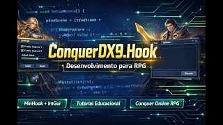 DirectX9 Function Hooking | Conquer Online + ImGui Overlay