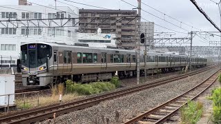 223系森の京都QRトレイン団体列車運行日の撮影記録