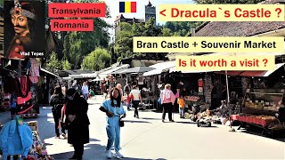 Dracula`s Castle or Bran Castle, Romania, is it worth the Hype ? (4K)