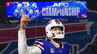 The BILLS are AFC Championship BOUND: JOSH ALLEN and the DEFENSE BEAT Lamar Jackson. Chiefs NEXT.