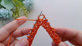 WONDERFUL🔥 Knitting STITCH Pattern! Never Seen Before!