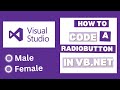 How to Code a Radio Button in VB.NET | Step-by-Step Guide