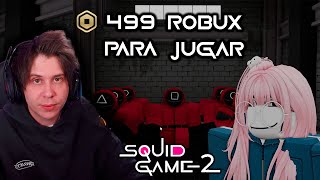 RUBIUS Juega EL JUEGO DEL CALAMAR 2 en ROBLOX - Mejores Momentos