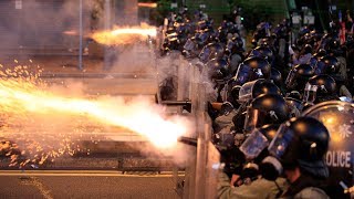 Huge crowd continues Hong Kong protest as police clash with activists