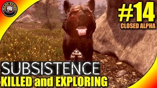 Subsistence Let's Play - EP. 14 - Wolf Attacks, Exploring - Subsistence Gameplay (S1)