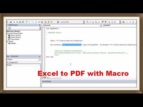 Save Excel Sheet as PDF with Simple Macro - ExcelVbaIsFun Save Excel Sheet as PDF with Simple Macro - ExcelVbaIsFun
