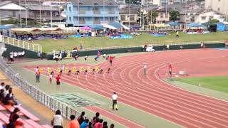 【2017.9.3第一回秋季記録会】女子100mB決勝（＋2.8）