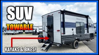 It's a TOWABLE TRUCK CAMPER!! 2022 Wolf Pup 14CC