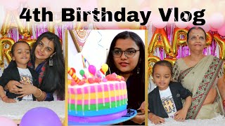 Reyansh 4th Birthday Celebration Vlog, Behind the scene, SonalKiRasoi