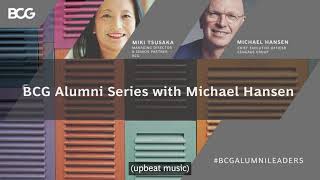 #BCGAlumniLeaders: A conversation with Cengage Group's Michael Hansen