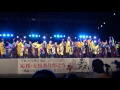 20170326九州がっ祭ファイナル長崎大学突風「風興し」