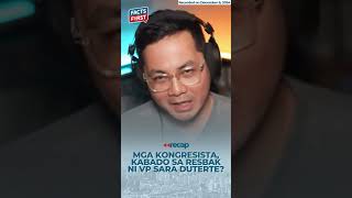 Takot ba ang mga kongresista sa resbak ni Sara?