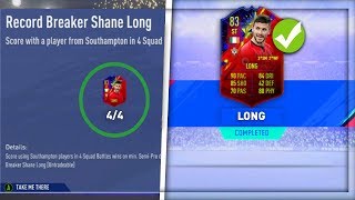 HOW TO GET RECORD BREAKER SHANE LONG *FAST*!! (RECORD BREAKER WEEKLY OBJECTIVE)