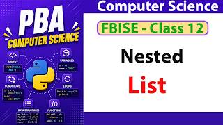 Nested Lists in Python | Complete Tutorial with Matrix Operations