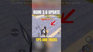 NEW 3 6 UPDATE BEST TRICK \u0026 TIPS BGMI All New Basic \u0026 Advance Settings/Controls Guide 2025