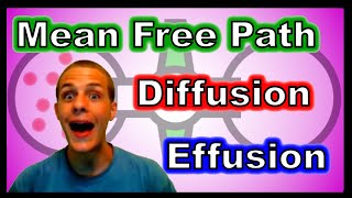 Mean Free Path, Diffusion, and Effusion of Gases