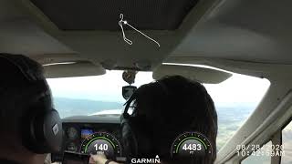 KSCB VOR DME 35 Approach Practice