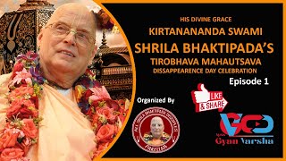 Kirtanananda Swami Srila Bhaktipada's Tirobhava Mahautsav - At Swaminarayn Mandir