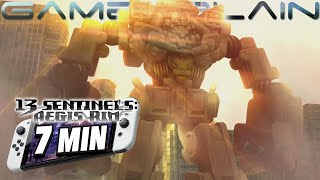 7 Minutes of 13 Sentinels: Aegis Rim Gameplay for Nintendo Switch