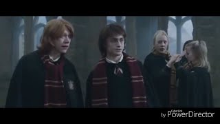 Harry and Ron struggling for partners for yule ball event