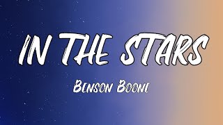 IN THE STARS - BENSON BOONE (LYRICS) POP SONG