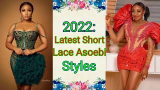 2022: Latest and Stunning Short Lace Asoebi Styles#trending #asoebi #beautiful #fashion #styles