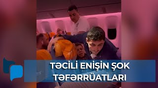 Moskvaya uçan təyyarə Bakıya buna görə təcili enibmiş