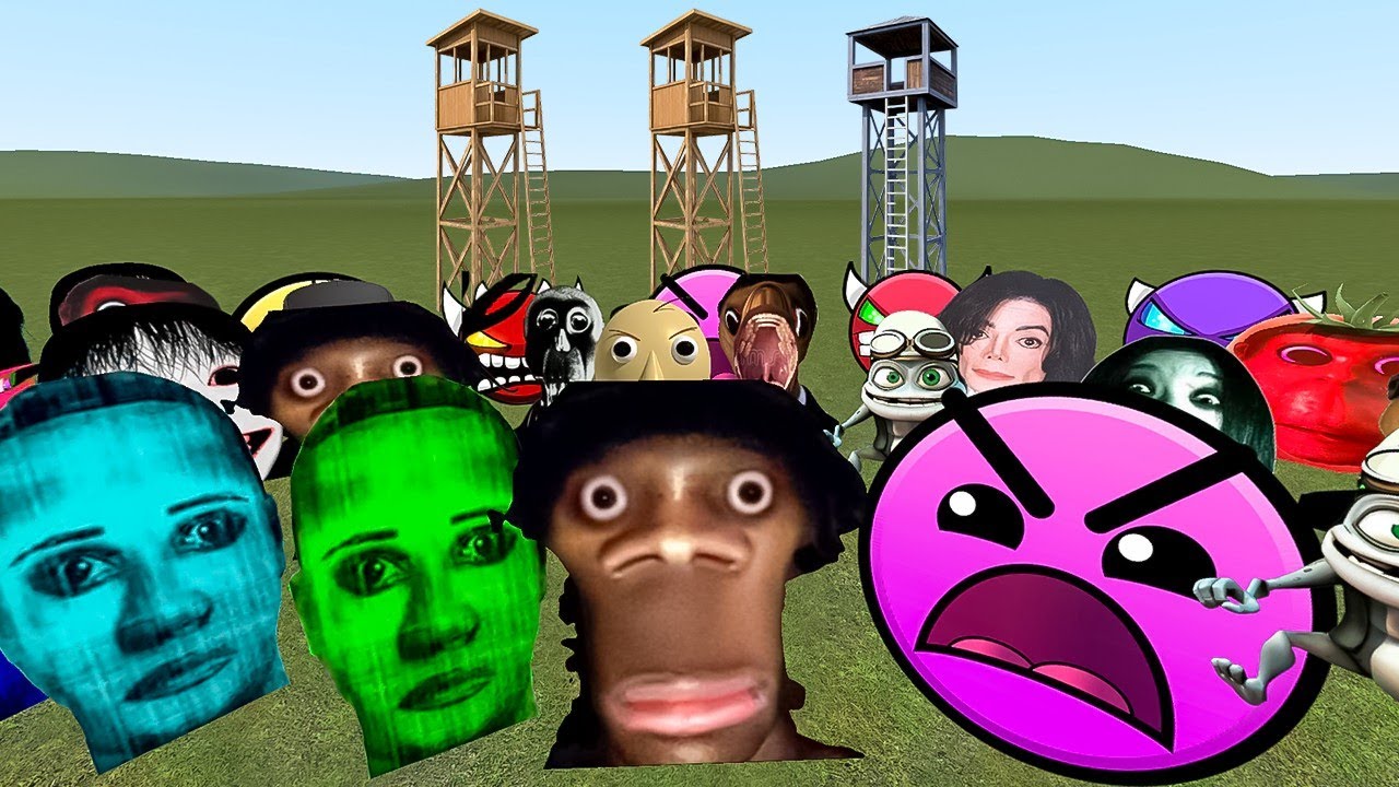 Too Much Nextbots Vs Towers Part 12 Garry S Mod Youtube