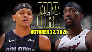 Miami Heat vs Orlando Magic Full Game Highlights - October 22, 2025 | NBA Season
