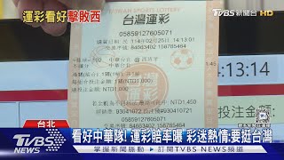 WBC資格賽／看好中華隊! 運彩賠率曝 彩迷熱情:要挺台灣｜TVBS新聞 @TVBSNEWS02