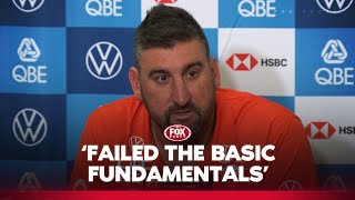 'We were predictable' - Dean Cox slams Swans after horror Gather Round loss | Fox Footy