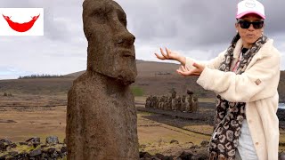 Insula Paștelui: misterele statuilor uriașe Moai 🗿