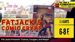 Fat Jack's Comicrypt - Comic Sales Livestream