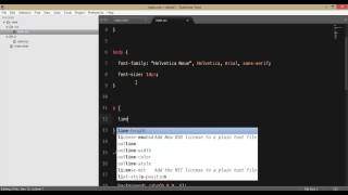 Jquery tutorial Create slide down and up