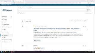 Video Tutorial - Academic Search Complete