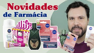 NOVIDADES E LANÇAMENTOS DE FARMÁCIA Carmed Hello Kitty Nivea Hidra Color Paixão Cacau Protetor Acne