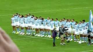 Teams Emerge & National Anthems NZ vs Arg - Rugby World Cup 2015