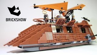 Lego Star Wars 75020 Jabba's Sail Barge Build & Review