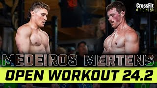 Justin Medeiros vs. Colten Mertens — Open Workout 24.2