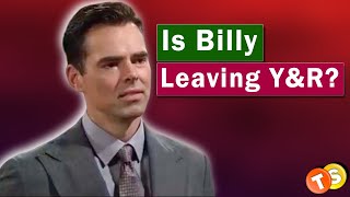 Why is Billy Abbott resigning at Jabot? Leaving Y&R too?