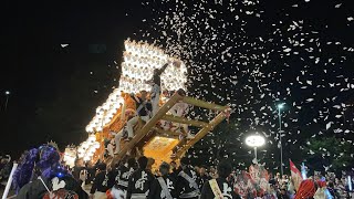 令和6年河内長野だんじり祭り高向地区 高向上町 くろまろパレード