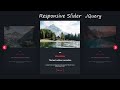 Responsive Slider Design | HTML CSS JQuery Owl Carousel