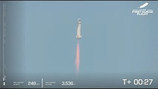 Blue Origin launches crew to space for first time, nails landings!