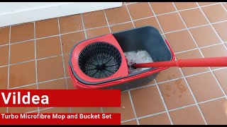 Vileda Turbo Microfibre Mop and Bucket Set