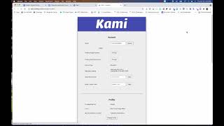 Kami Troubleshooting tips