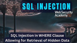 SQL Injection Vulnerability In WHERE Clause Allowing Retrieval of Hidden Data - BlackArch/Burp