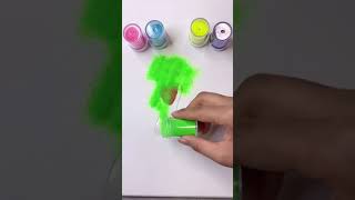 Which is your favorite color 💚| Satisfying Créative Art #Shorts #art #draw #drawing #painting