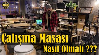 Çalışma Masaları Nasıl Olmalı | Çalışma Masası Tasarımı | Çalışma Masası Modelleri